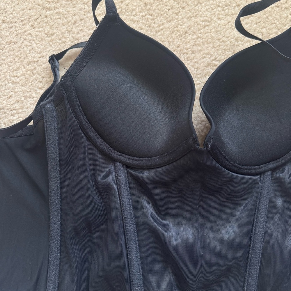 Forever 21 Black Corset Bustier Top - Picture 6 of 7